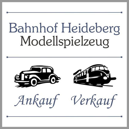 Bahnhof Heideberg - Modelleisenbahn Ankauf Verkauf Modellspielzeug logo
