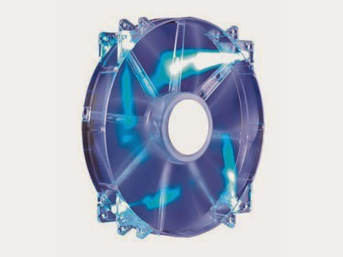  Cooler Master MegaFlow 200 - Sleeve Bearing 200mm Blue LED Silent Fan for Computer Cases