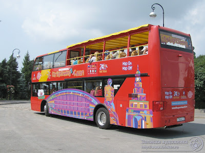 Двухэтажный автобус в Казани