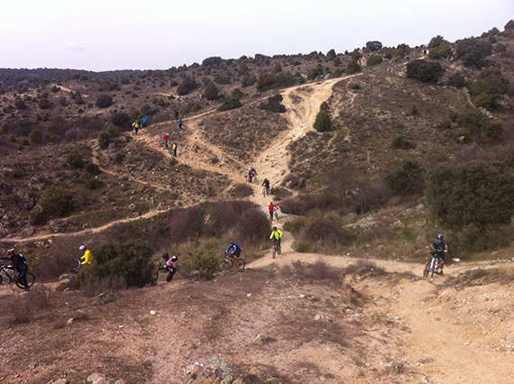 Unas fotos de nuestra Vuelta al embalse de Santillana. Febrero 2013
