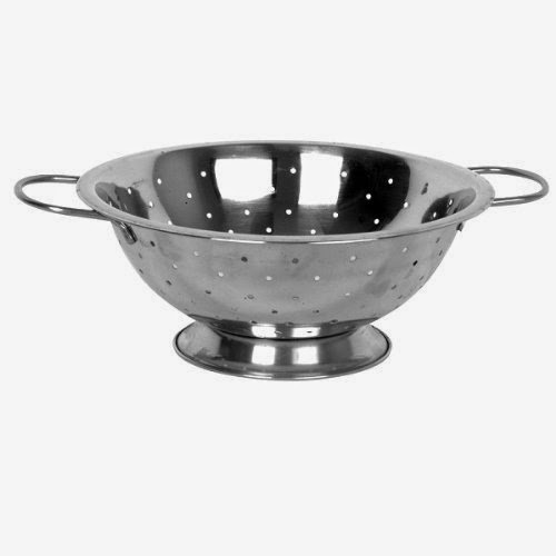  5 Qt. Stainless Steel Colander with Handles *Mirror Finish*