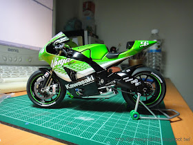 JamesGodzilla 詹姆士酷斯拉: [模型]Tamiya 1/12 Kawasaki ZX-RR 2006 