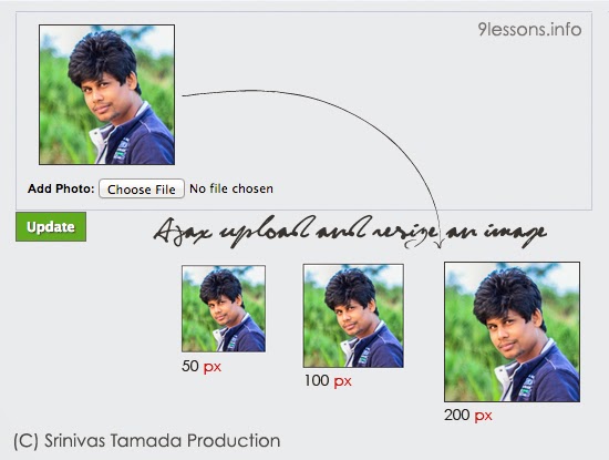  Ajax Upload and Resize an Image with PHP.