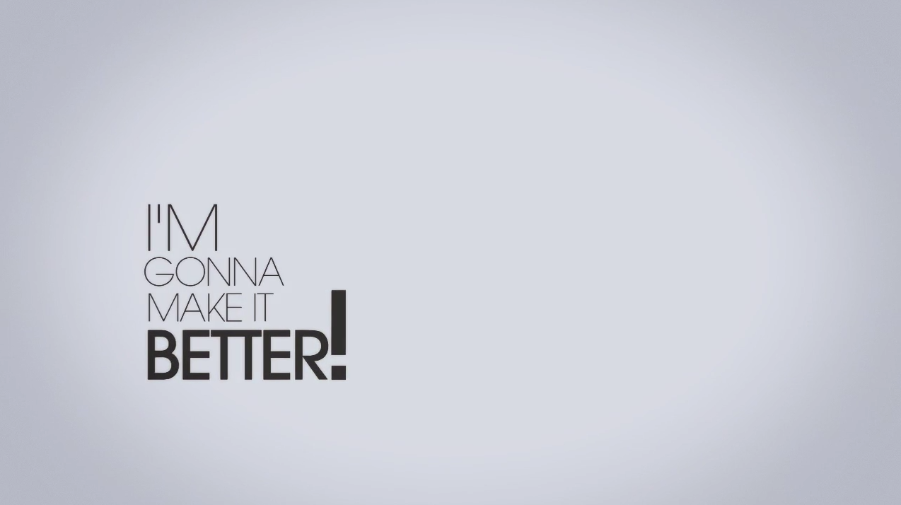 Make it better. I'M gonna make it. Designyoutrust logo. We gonna make it. Make it better now
