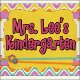Mrs. Lee's Kindergarten
