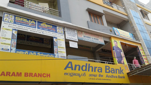 Andhra Bank, Survey No-Moinabad-Chilkur Road, Pedda Mangalaram, Hyderabad, Telangana 501504, India, Bank, state TS