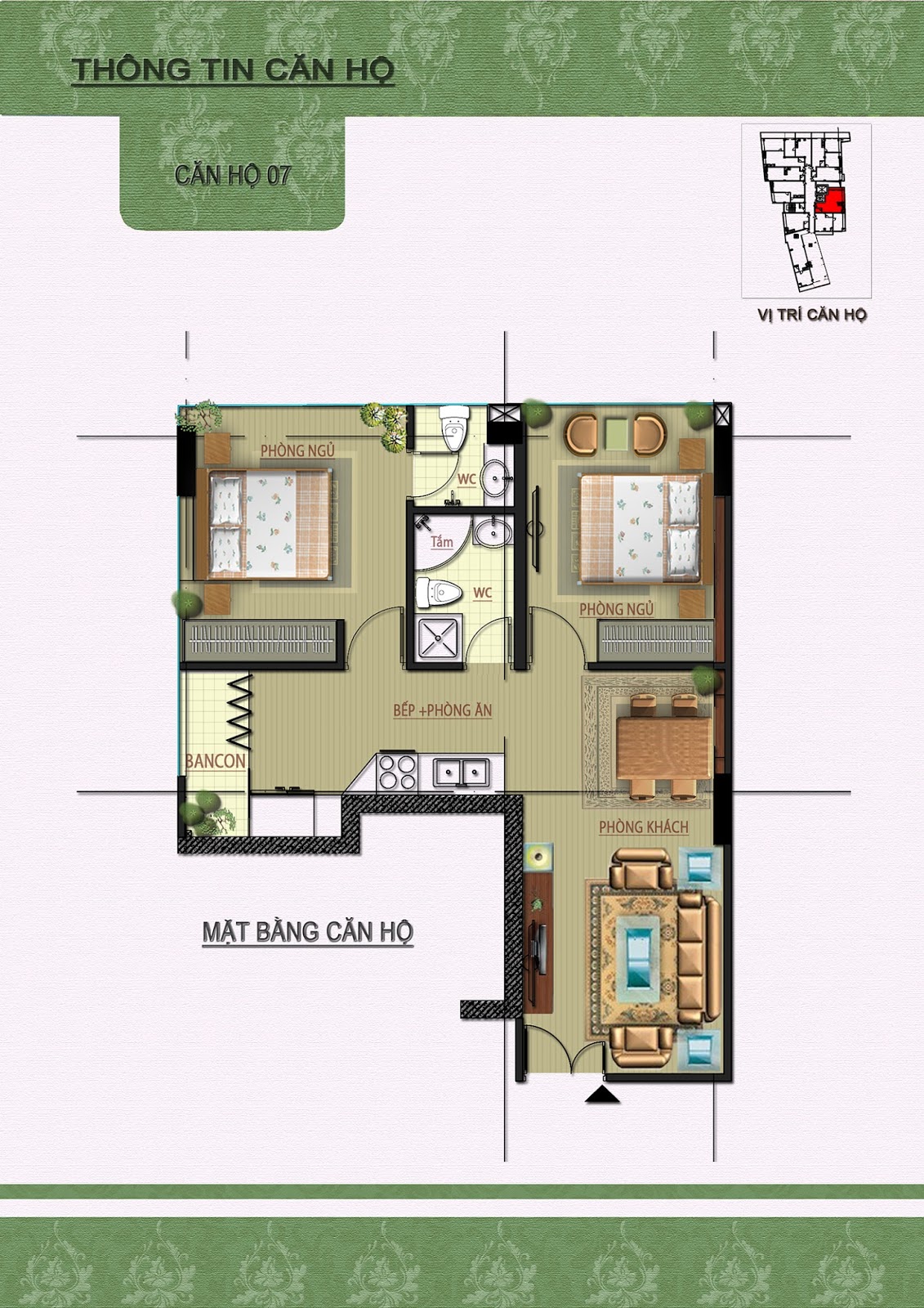 Chi tiết căn 07 dự án Núi Trúc Chi tiết căn 07 dự án Núi Trúc