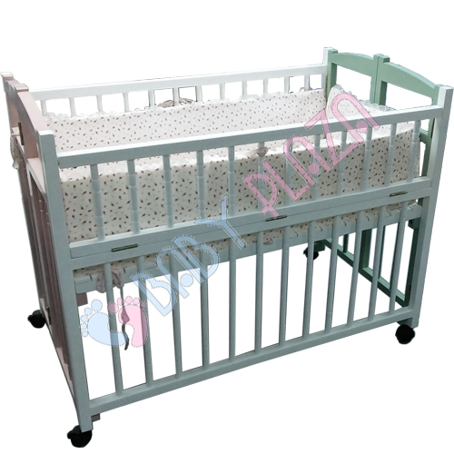 Giường cũi cho bé BP Hồng xanh an toàn Baby PLaza Giuong-tre-em-hong-xanh-3