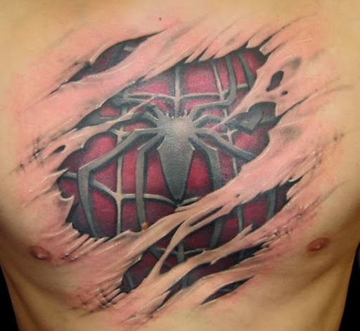 3d Chest Tattoos
