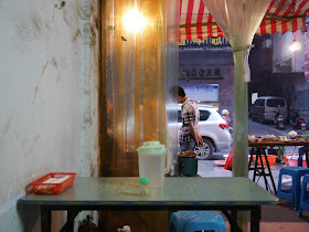 view inside a small eatery in Hengyang, Hunan