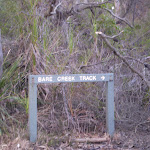 Signpost at Bare Creek Track Int (4544)