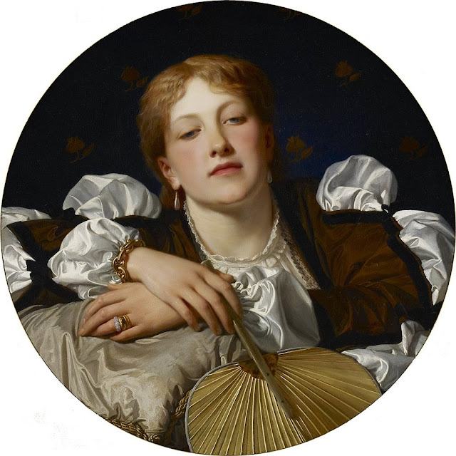 Charles Edward Perugini - I know a maiden fair to see, take care (1860s)