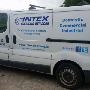 Intex Cleaning services logo