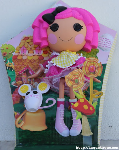 Lalaloopsy Crumbs Sugar Cookie "grande" y su mascota
