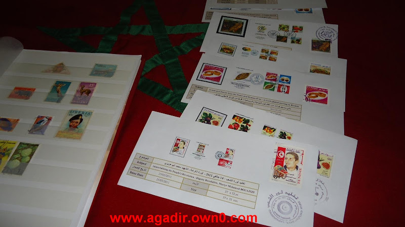هواة الطوابع البريدية بأكادير ينظمون معرضهم الدولي للطوابع البريدية والعملات. DSC01973