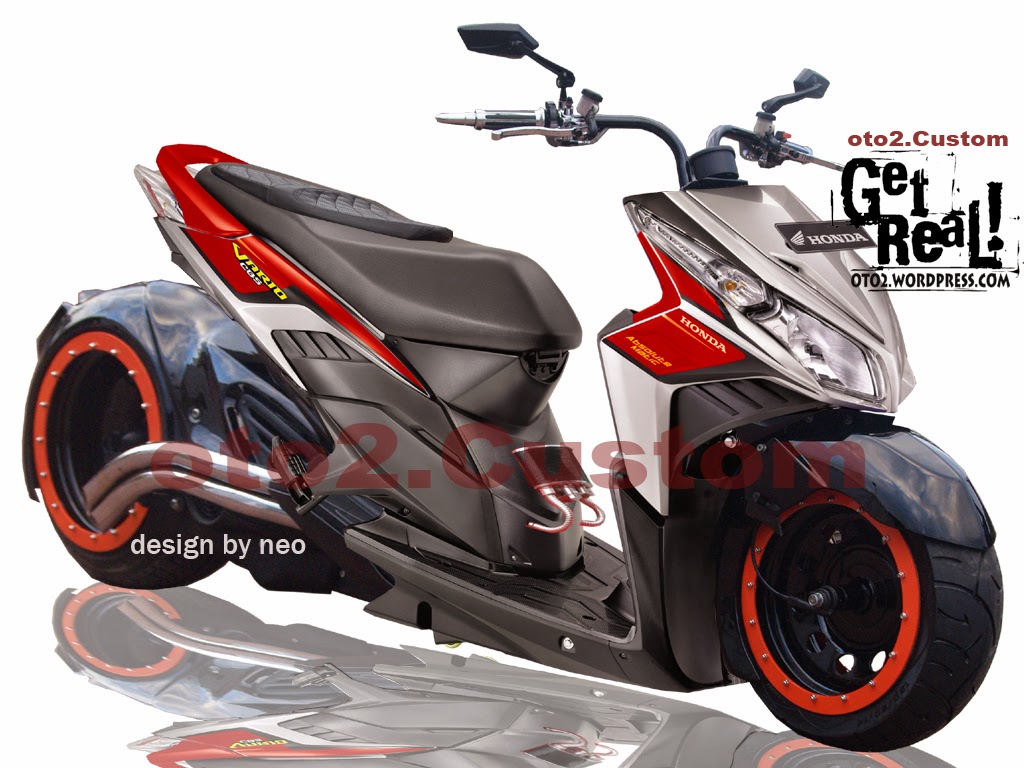 modifikasi motor honda vario techno 125