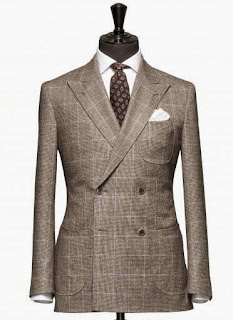 suit jacket with patch pockets
