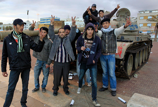 Libia: elecciones generales para dentro de 20 meses Libia+revolution