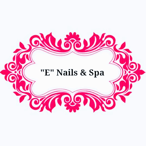 E Nails & Spa logo