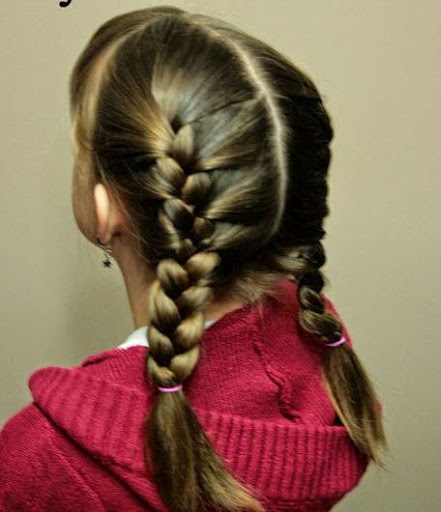 How To S Wiki 88 How To Style Braids For School