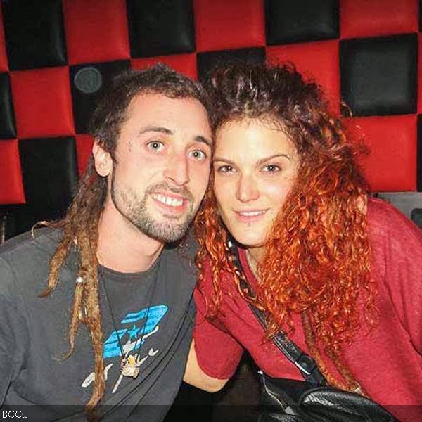 Adrian and Julia during a Shpongle party, held at Third Eye, New Delhi. Adrian and Julia during a Shpongle party, held at Third Eye, New Delhi.