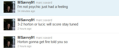 Welcome to Twitter Marc Savard