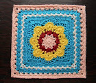 Free Crochet Pattern - Spring Fling Square 12" Free Crochet Pattern - Spring Fling Square 12"