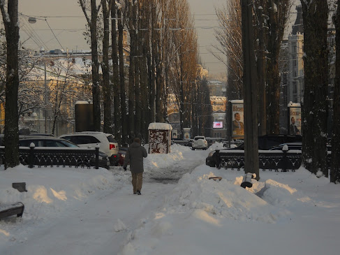 Зимний Киев (прогулка по бульвару и не только) 