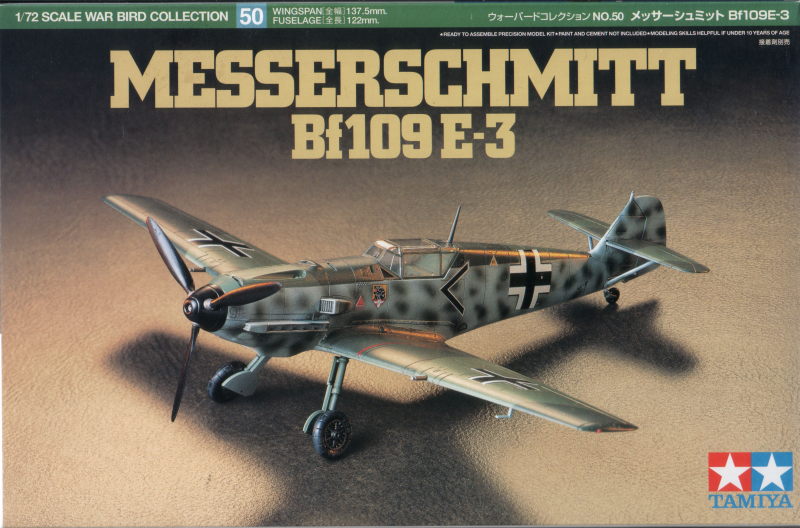 [Tamya] Messerschmitt Me-109E-3 Boite