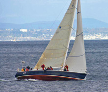 J/160 JAM sailing Vashon Island Race- Seattle, WA