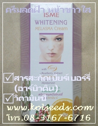 ครีมทาฝ้าสกัดจากเบียร์เบอร์รี่ วิตามินซี