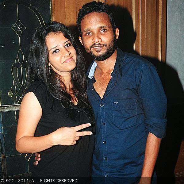 Tania and Nithin during the Valentine's Day special party, held in Kochi.