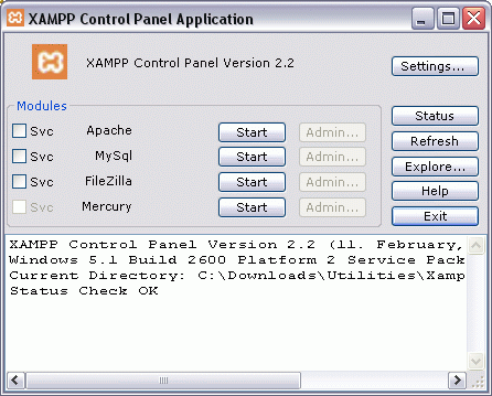 XAMPP 1.7.2 for Linux