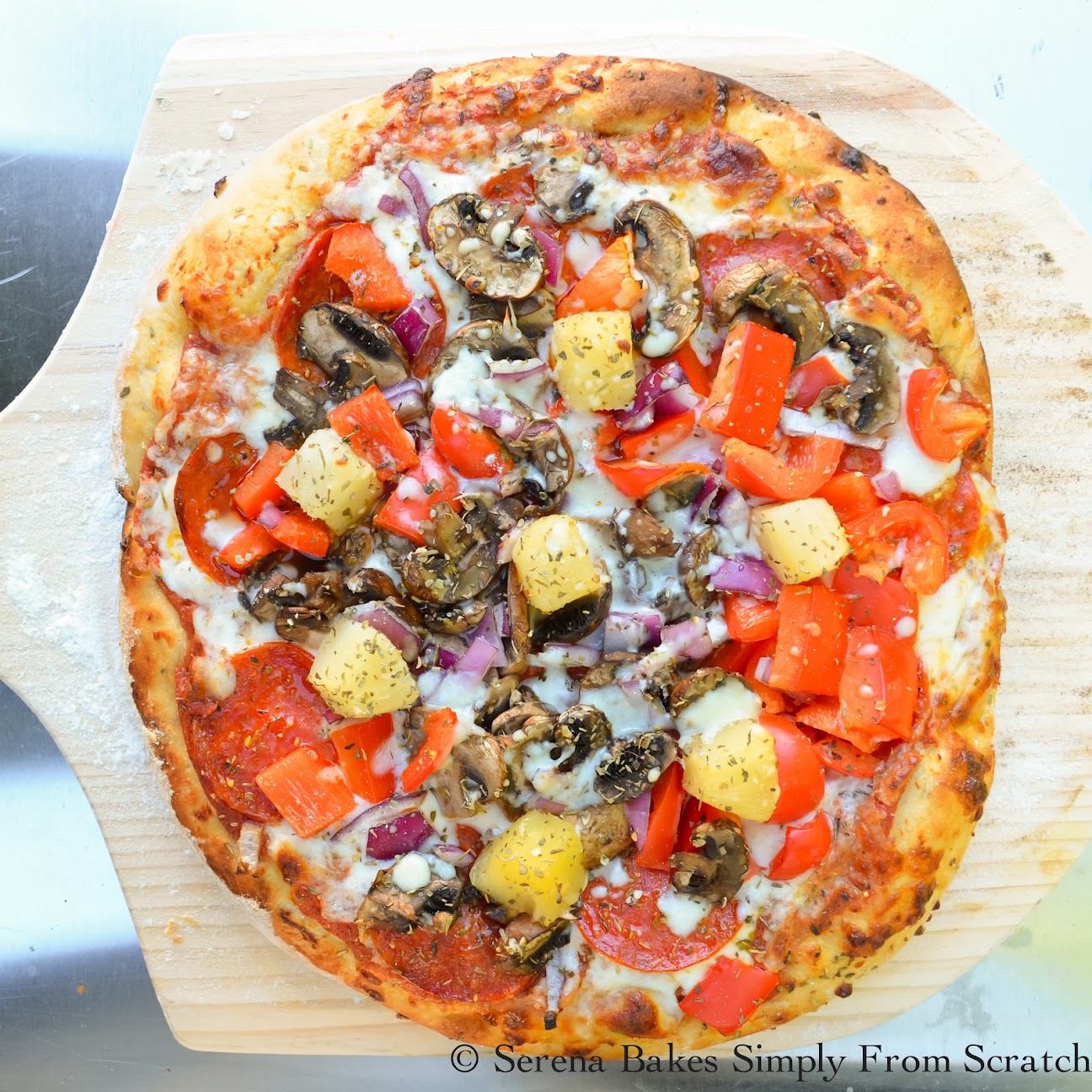 Charcoal Grilled Pizza