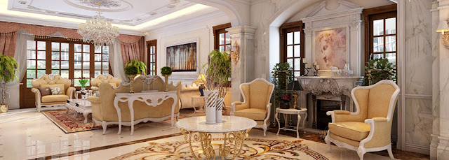 Thiết kế phòng khách biệt thự liền kề Louis City Thiết kế phòng khách biệt thự liền kề Louis City