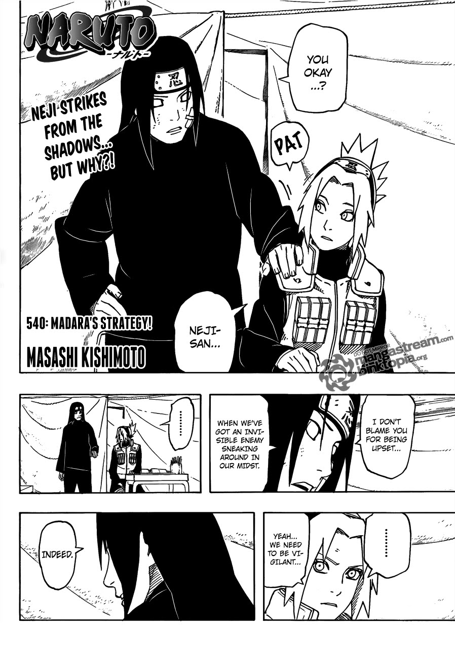 Naruto Shippuden Manga Chapter 540 - Image 02