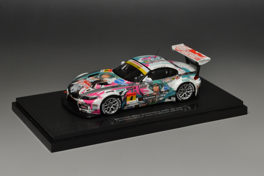 1/43 初音ミク GOODSMILE BMW Z4 2011 シリーズ優勝 Ver