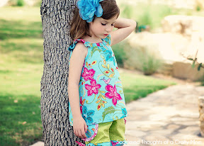 Flutter Sleeve Peasant Top