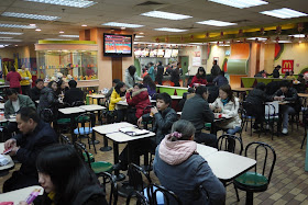 inside a busy McDonald's in Hengyang, China