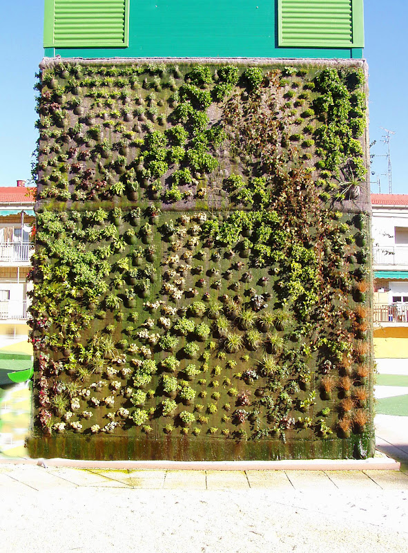 Jardín vertical Madrid.