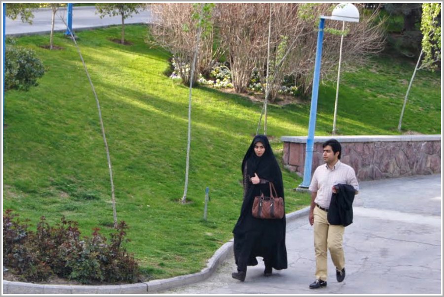 Персидские мотивы в современном Иране.