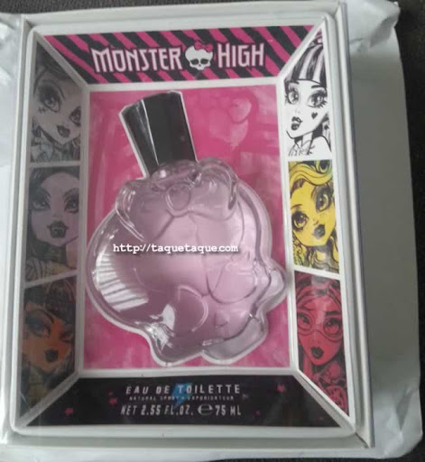 Soy una de las 10 afortunadas ganadoras del perfume Monster High. ¡¡¡Por fin gano algo!!!