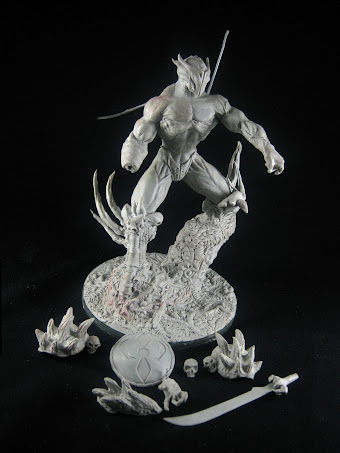 Spawn Lord Covenat Spawn Lord Covenat modelado en masilla epoxica