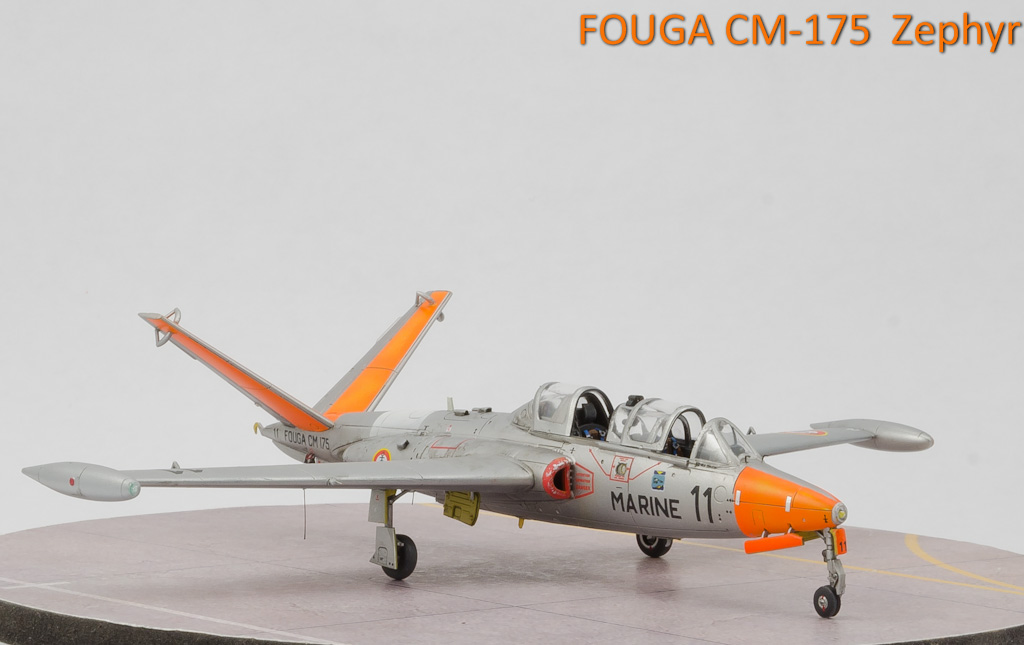 Fouga CM-175 Zephyr 1/72e Special Hobby Zeph-23