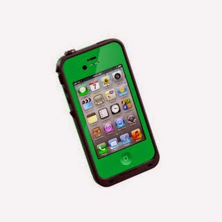 LifeProof Case for iPhone 4/4S - Retail Packaging - Green