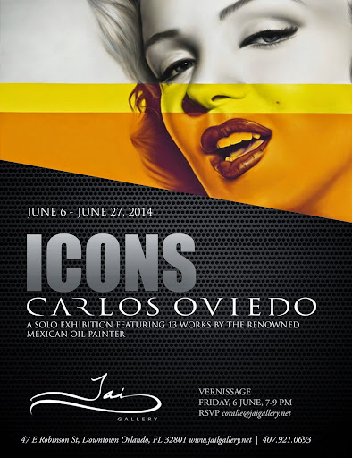 Carlos Oviedo - Icons, at Jai Gallery