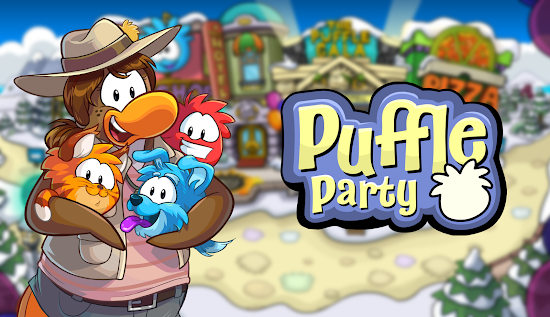 Club Penguin - In Focus - The Puffle Party