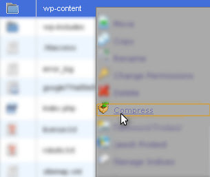 Cara mendownload wp-content wordpress dari hosting