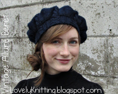 Hat &amp; Beret Knitting Patterns - Beaufort Beret