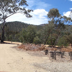 Driving into Pinch River Camping area